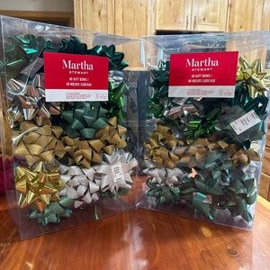 Martha Stewart Christmas stick on bows